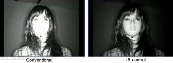 Infrarood ip camera voor camerasysteem afbeelding