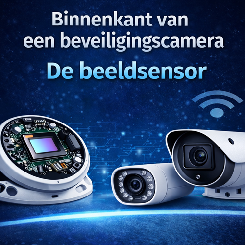 Beeldsensor in beveiligingscamera uitgelegd