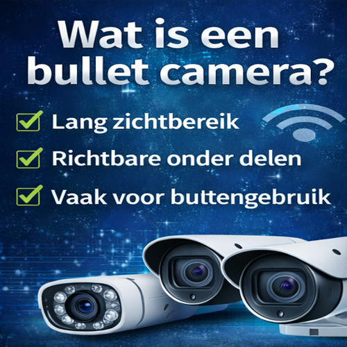 Bullet camera binnenkant uitgelegd