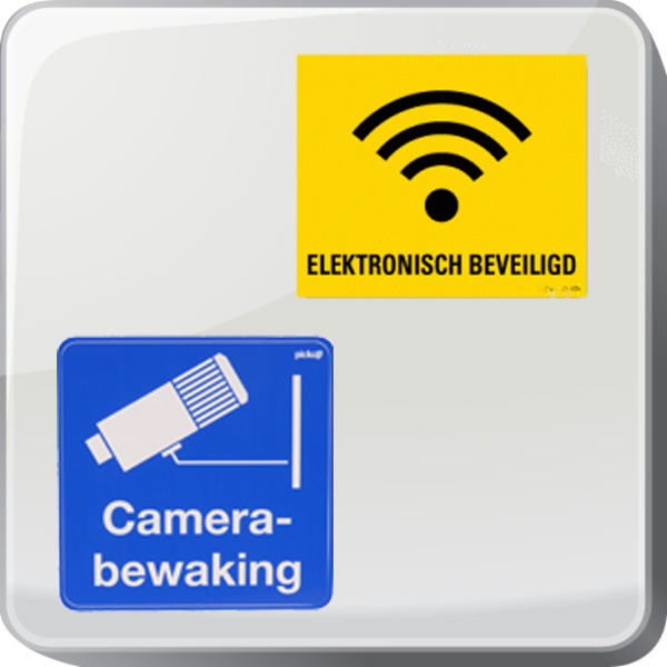 Stickers camerabewaking