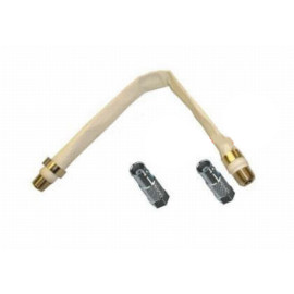 BNC flat coax 2 f-connectoren - bncc9