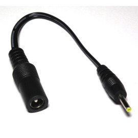 12V verloop male to female 3.5/5.5mm - ved16