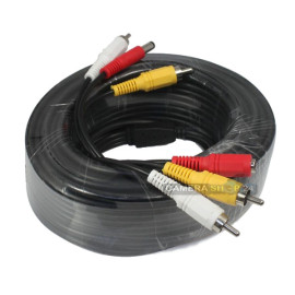 50 meter video / audio / 12V kabel - cc13