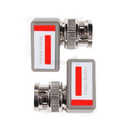 Set van twee passieve baluns van BNC naar UTP - cat3