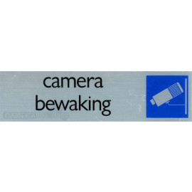 Pickup aluminium bordje camerabewaking - ska1