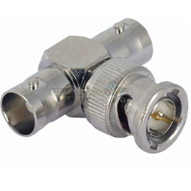 BNC 2x female BNC male T-stuk - bncc10