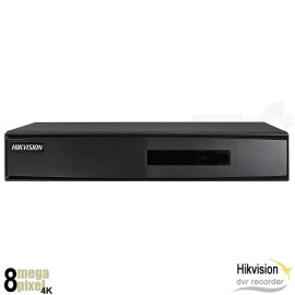 Hikvision 4K 8 kanaals DVR - 8 IP kanalen - AcuSense - iDS-7208HUHI