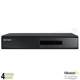 Hikvision 4 megapixel 5in1 DVR - 4 kanaals + 2 IP kanalen - H6104MH