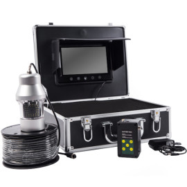 Onderwater camera in koffer met opname - 360 graden - 1000tvl - 50 meter kabel - uwc08b