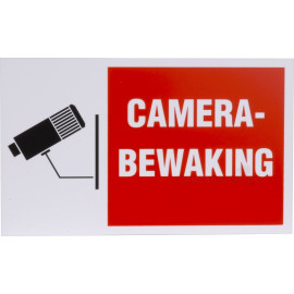 Pickup pvc bordje camerabewaking - skp6