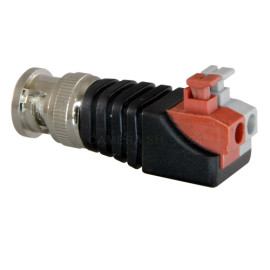 BNC male connector naar klikaansluiting - st8