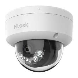 Hikvision HiLook 4MP ColorVu dome camera - witte LEDs - microfoon - D140HA-LUC