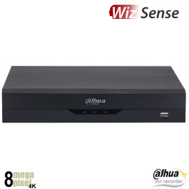 Dahua 4K 8 kanaals XVR - WizSense - 8x BNC + 8 IP - alarm - 2x HDD - XVR7208A-4K-I