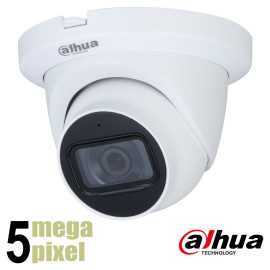 Dahua 5MP CVI dome camera - 60m - starlight - 2,8mm- Microfoon - HDW2501TMQP-A