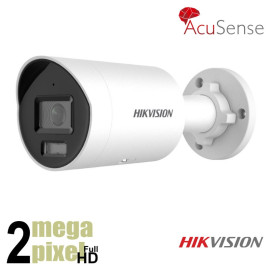 Hikvision Full HD AcuSense IP camera - 2.8mm - 40m nachtzicht - DarkFighter - microfoon - 2CD2026G2-IU