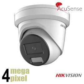 Hikvision 4MP AcuSense IP camera - 2.8mm - 30m nachtzicht - DarkFighter - microfoon - 2CD2346G2H-IU