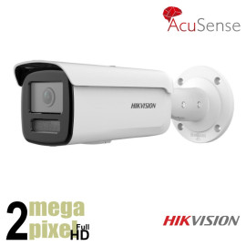 Hikvision Full HD AcuSense IP camera - 2.8mm - 80m nachtzicht - DarkFighter - 2CD2T26G2-4I