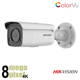 Hikvision 4K 4MM ColorVu 2.0 Bullet - SD-kaart slot - DS-2CD2T87G2-L