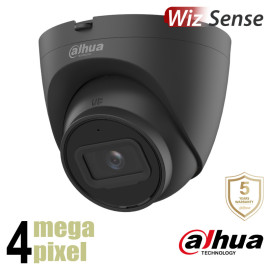 Dahua 4 megapixel IP camera - WizSense - SD-kaart slot - microfoon - HDW2441T-S-B