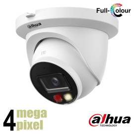Dahua 4MP IP camera - full color - microfoon - 2.8mm lens - HDW2449T-S-IL