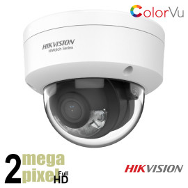 Hikvision Full HD ColorVu dome camera - witte LEDs - HWI-D129H