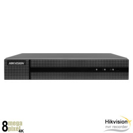 Hikvision 4K 16 kanaals NVR recorder - audio - geen PoE - HWN-4116MH