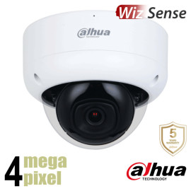 Dahua 4MP IP dome - 50m - 2.8mm - Starlight - WizSense - HDBW3441E-AS