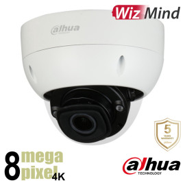 Dahua 4K IP dome - 40m - motorzoom - Starlight - WizMind - HDBW5842H-ZHE