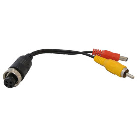 Aviation female naar RCA adapterplug - rca10