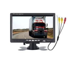 7 TFT monitor 2x video aansluiting voor camera's - tft71