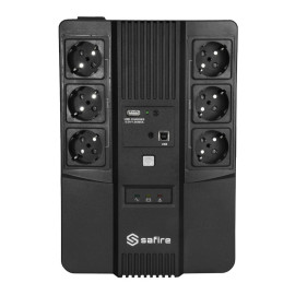 Noodstroomvoorziening - 480 Watt - 6 aansluitingen - NSV480W6