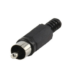 RCA tulp stekker male - rca1