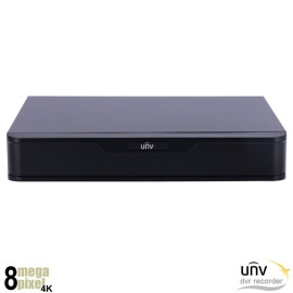 Uniview 4K 5in1 XVR recorder - 8 kanaals + 4 IP kanalen - UV-XVR301-08Q3