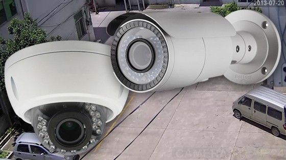 Verschil dome en bullet camera