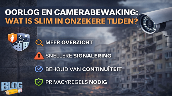 Oorlog en camerabeveiliging: wat is slim in onzekere tijden?