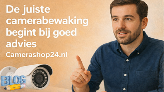 De juiste camerabewaking begint bij goed advies