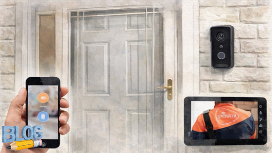 Deurbel met videointercom