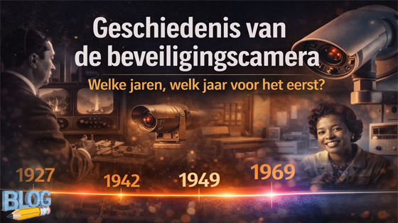 Geschiedenis van de beveiligingscamera | Eerste bewakingscamera