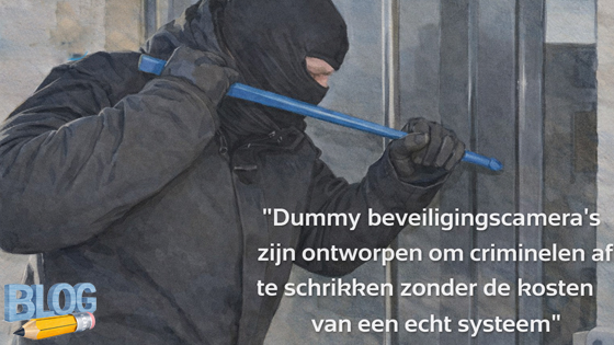Wanneer een Dummy beveiligingscamera?