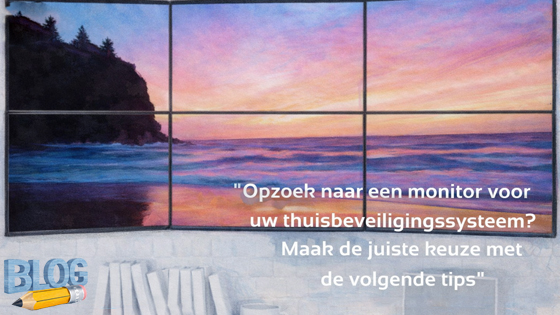 monitoren voor camerabewaking