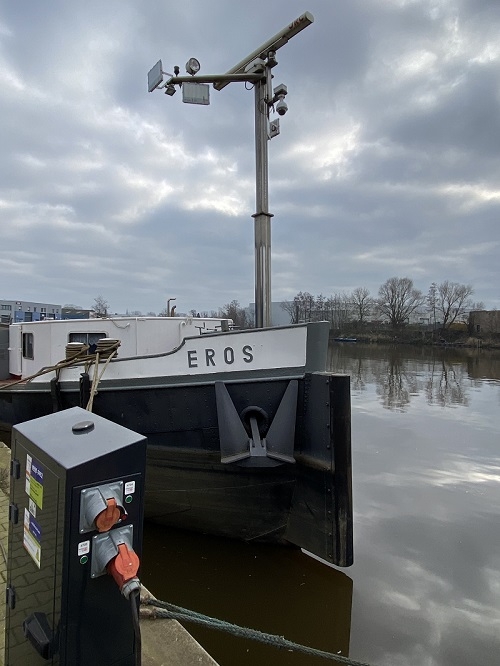 Installatie speeddome schip