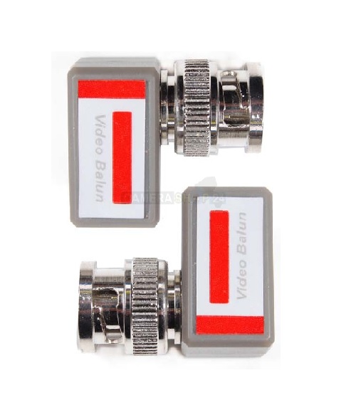 Set van twee passieve baluns van BNC naar UTP - cat3