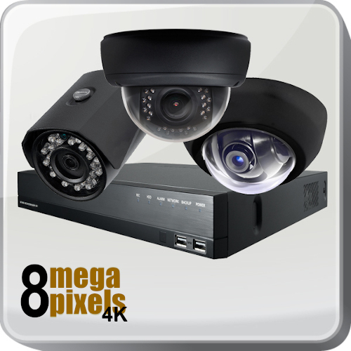 4K/8 Megapixel CVI set samenstellen - keuze uit: