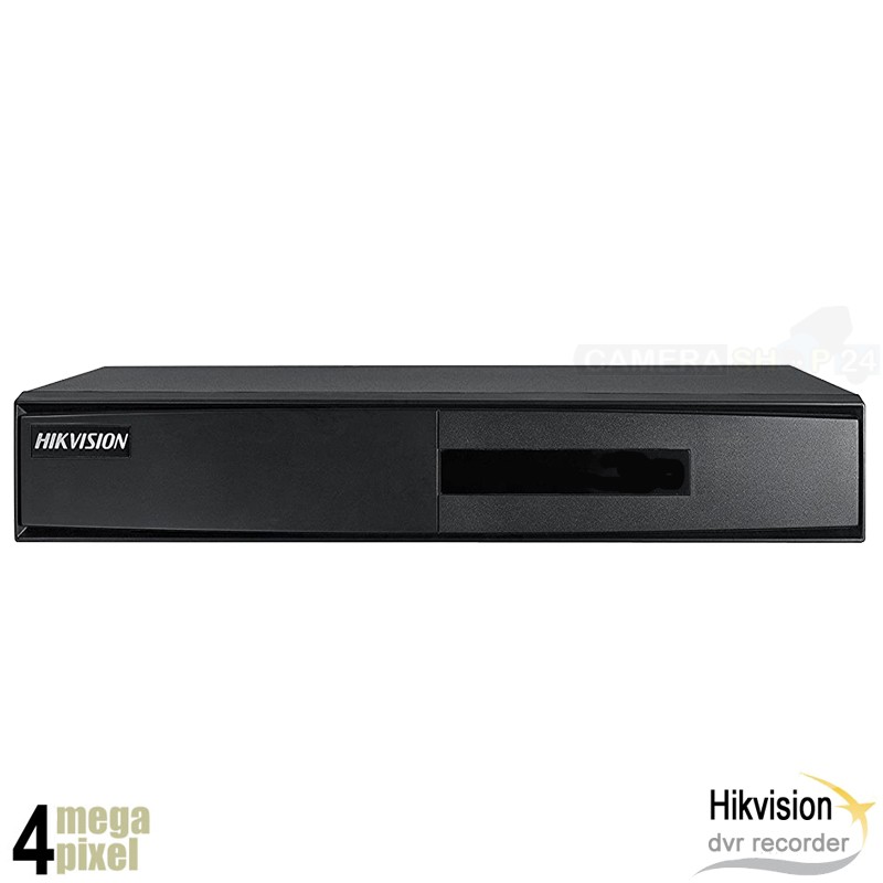 Hikvision 4 megapixel DVR recorder voor 4 camera's - H6104MHQ