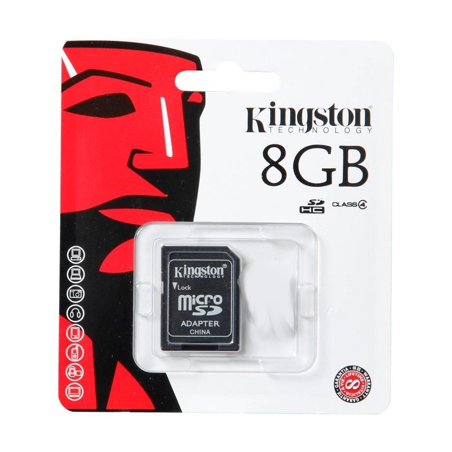 SD kaart 8GB Kingston - sdm6