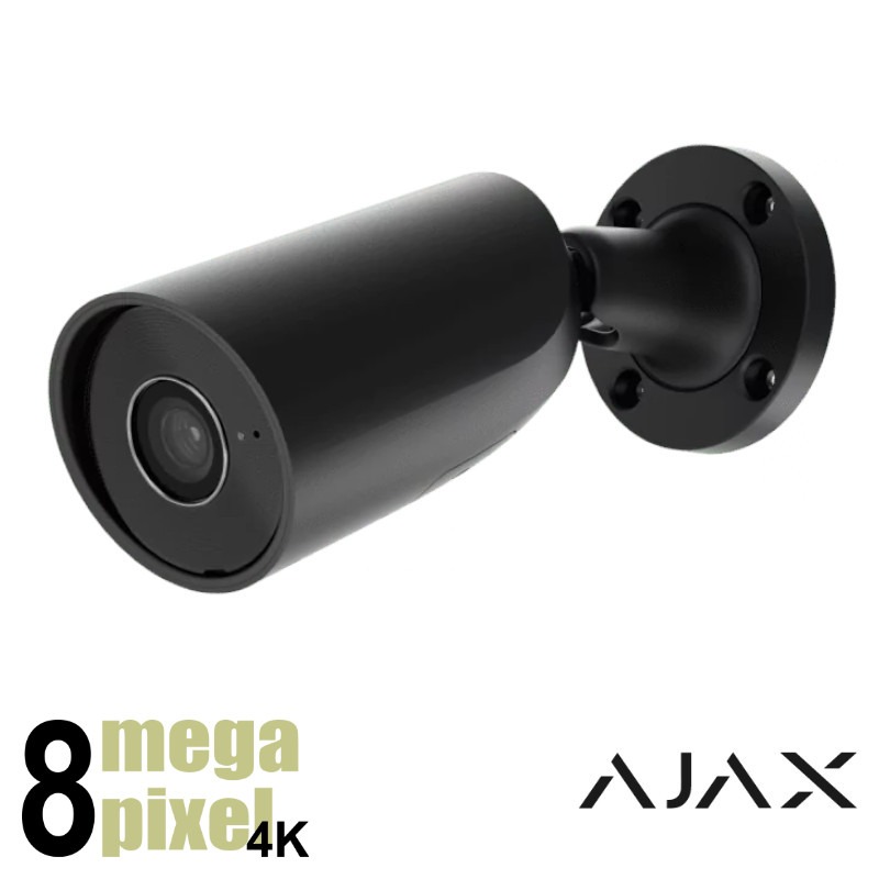 Ajax 4K IP bullet camera - 35m - 2.8mm - SD-kaart slot - microfoon - AI - BC8-28-B