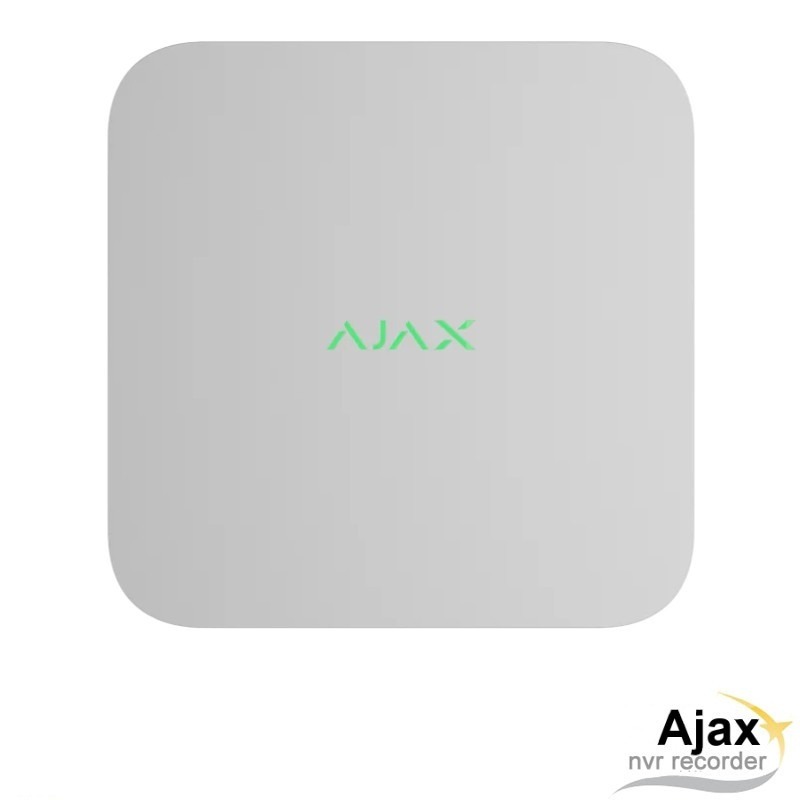 Ajax 4K 16 kanaals NVR recorder - compact - geen PoE - NVR16-W