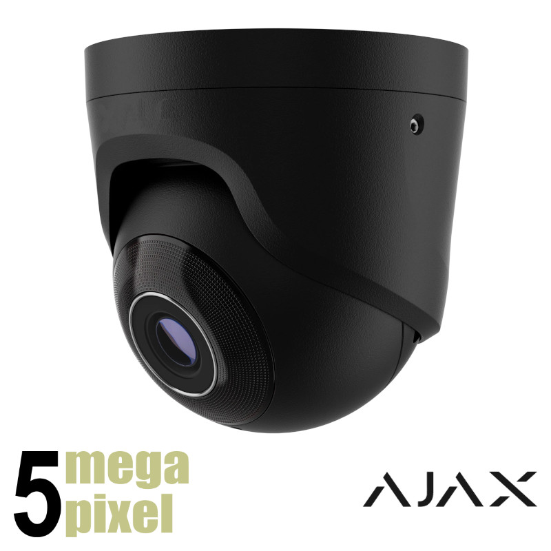 Ajax 5MP IP turret camera - 35m - 2.8mm - SD-kaart slot - microfoon - AI - TC5-28-B