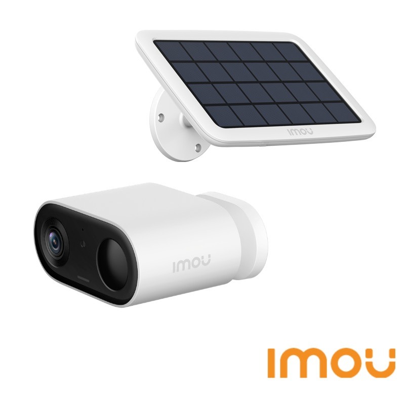 Imou 3MP wifi camera - microfoon en speaker - accu - zonnepaneel - B32P-FSP12