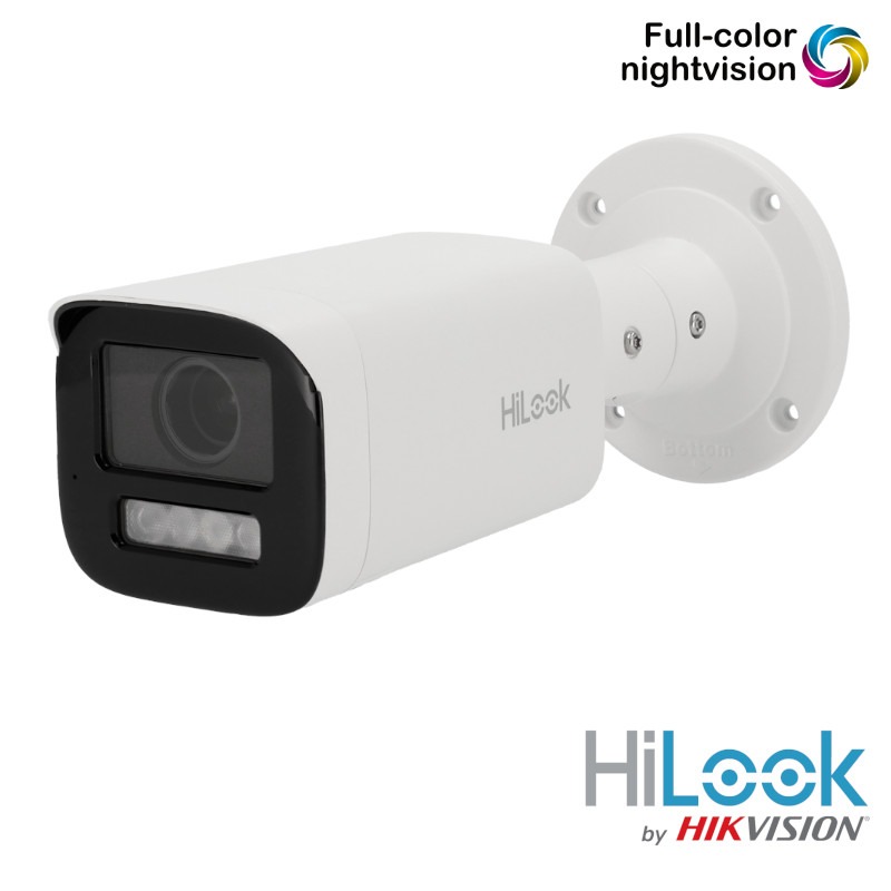 Hikvision HiLook 4MP ColorVu bullet camera - witte LEDs - motorzoom - B640HA-LZU